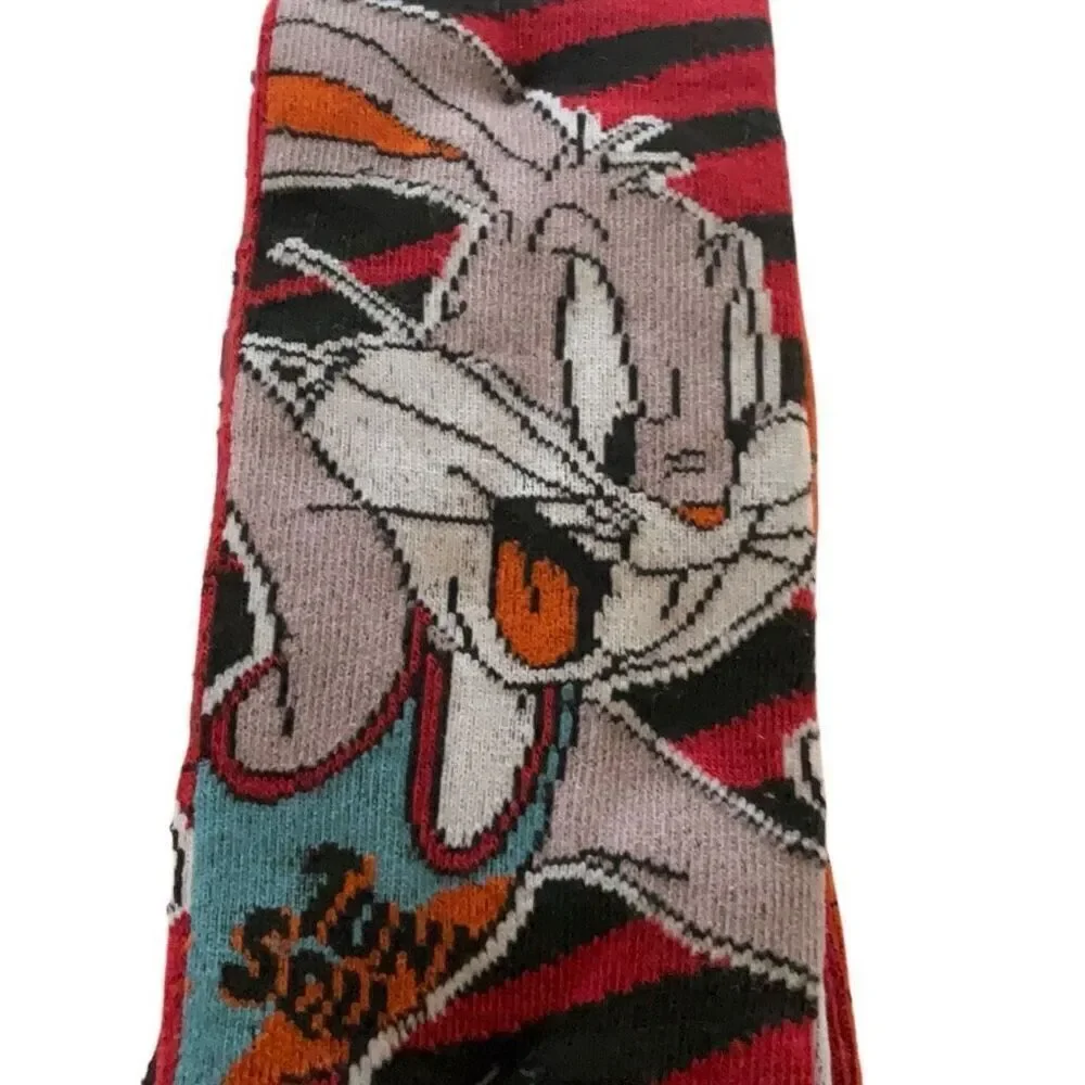 Space Jam Bugs Bunny Socks. Size 6-12. New  TuneSquad, looneytunes, basketball